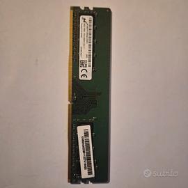 RAM Micron 8GB DDR4 2666MHz UDIMM PC4-2666V