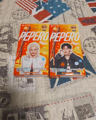 Pepero × Stray Kids - Felix e Seungmin