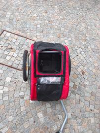 carrello traino per bici 