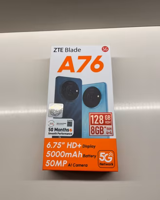 Cellulare  smartphone ZTE A76 nuovo