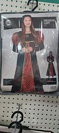 Vestito Carnevale Dama Medievale
