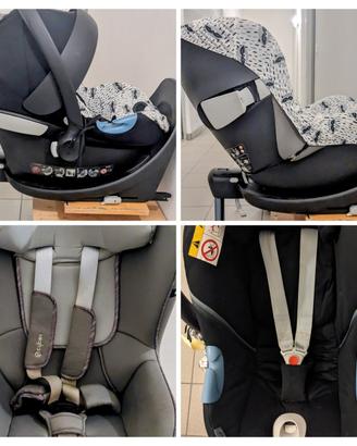 Ovetto Cybex e Seggiolino Cybex con base isofix