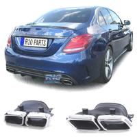 TERMINALI DI SCARICO LOOK AMG C63 MERCEDES W205 14