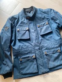 Giubbotto da moto MTECH colore blu