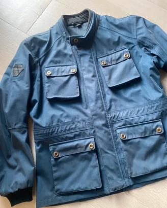 Giubbotto da moto MTECH colore blu