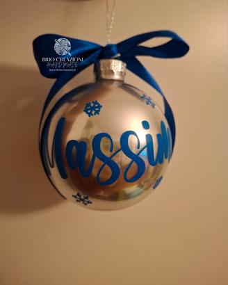 Palline di Natale personalizzate