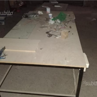 Banco da lavoro 120x240 h90