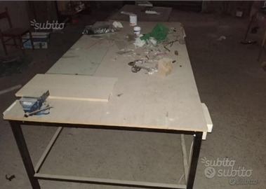 Banco da lavoro 120x240 h90