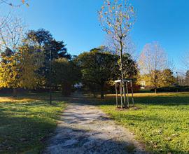 Stanza a dalmine con giardino