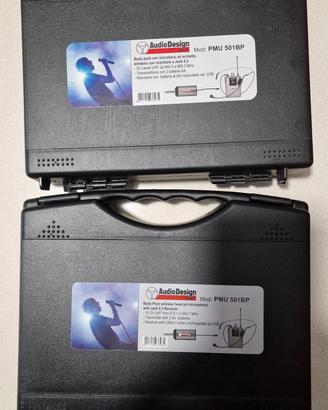 Microfoni wireless ad archetto Audio Design Pro