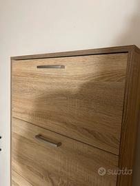 Scarpiera in legno