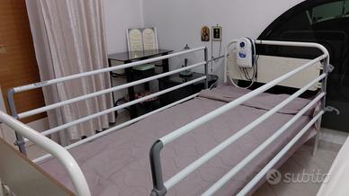 Letto Ortopedico Degenza + Materasso Antidecubito