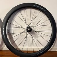 Ruote Dura Ace D2 c50 con 3 mesi di vita