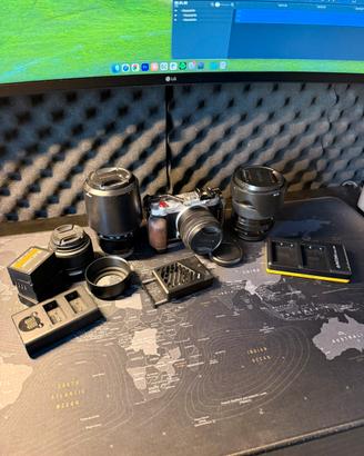 Fujifilm x-m5 + obbiettivi e accessori