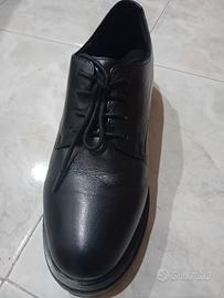 Francesine nere vera pelle