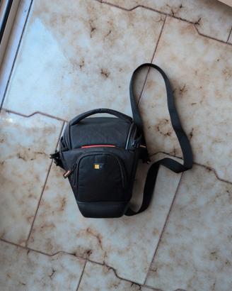 Borsa per fotocamera Case Logic | Nera e Arancione