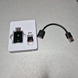 Wireless carplay e android auto 2 in 1 adapter