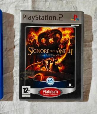 PS2 Il Signore degli Anelli trilogia  3 giochi CIB