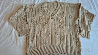 Maglione donna in cotone 44 oversize