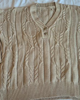 Maglione donna in cotone 44 oversize