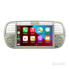 ANDROID autoradio navigatore Fiat 500 Abarth