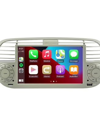 ANDROID autoradio navigatore Fiat 500 Abarth