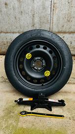 Kit ruotino scorta 5x110