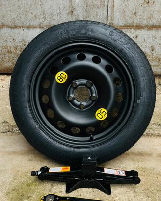 Kit ruotino scorta 5x110