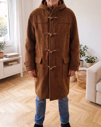 Montgomery Duffle Anglian Sheepskins 56 Camello