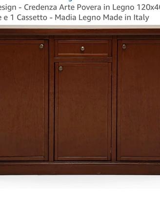 Credenza arte povera in legno