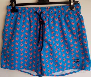 Costume Arena celeste con granchi arancioni 