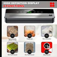 Macchina sottovuoto alimenti 6 funzioni 6 in 1