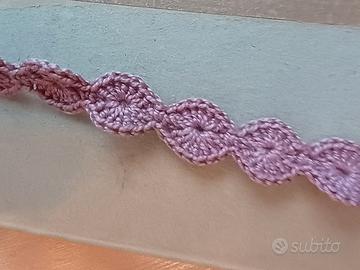 bracciale uncinetto nuovo