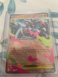 Pokemon carta Mega Charizard X ex