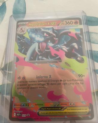 Pokemon carta Mega Charizard X ex