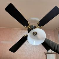 Ventilatore da soffitto 4 pale con luce