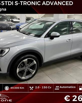 Audi Q3 35 TDI S tronic Advanced FINANZIABILE