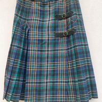 Kilt scozzese in lana di sartoria e sciarpina