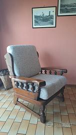 Poltrona in legno