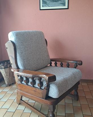 Poltrona in legno