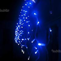 Luci a LED di natale da esterno - blu