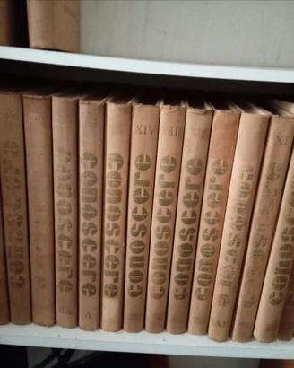 Lotto di libri vintage con copertine rigide