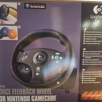 Nintendo Game Cube Logitech Steering Wheel 