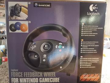 Nintendo Game Cube Logitech Steering Wheel 