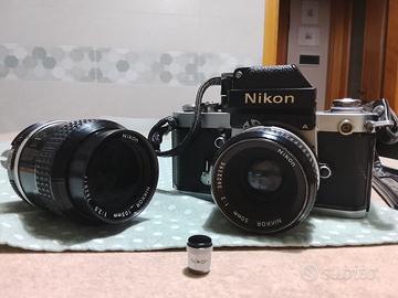 Nikon F2 photomic del 78 con ottiche