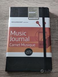 "Music Journal" Moleskine Passions (SIGILLATO)