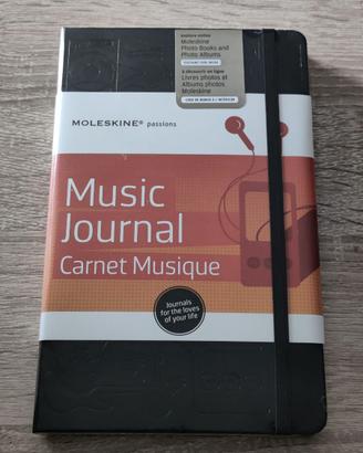 "Music Journal" Moleskine Passions (SIGILLATO)