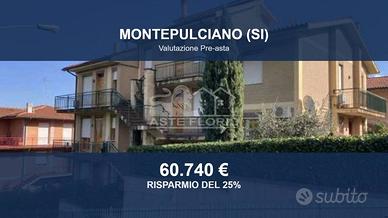 Immobile in asta di 52 m² con box auto a Montepulc