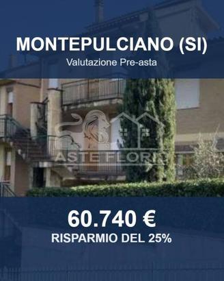 Immobile in asta di 52 m² con box auto a Montepulc