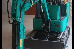 Miniescavatore cingolato diesel 10 quintali Euro 5